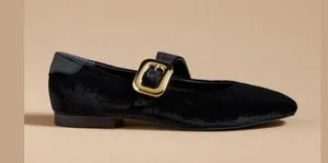Maeve Anthropologie Buckle Mary Jane Flats thumbnail 1