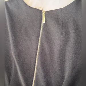 Calvin Klein Black Midi Dress Timeless Elegance thumbnail 9