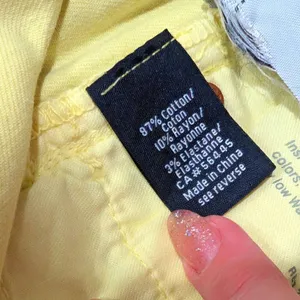 J.Crew‎ Toothpick Jeans Womens 27 Ankle Lemon Yellow Skinny Straight thumbnail 5