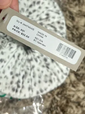 Haven Washable Silk Animal Dot Scrunchie thumbnail 5