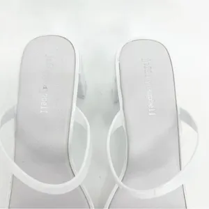 Jeffrey Campbell Jamm-3 Jelly Strappy Sandals Women's Size 9‎ White Y2K thumbnail 8