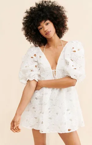 For Love & Lemons Leighton Mini Dress thumbnail 6