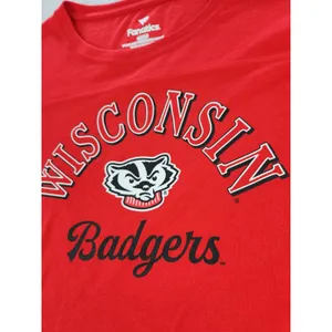 Fanatics NWT Wisconsin Badgers Short Sleeve Jersey T-Shirt Football Youth XL Womens Small thumbnail 6