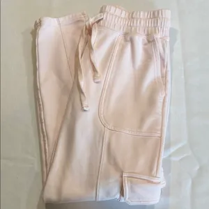 Fabletics Light Pink Cargo Pants Size Small EUC thumbnail 10