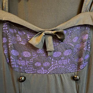Purple Gothic Skull Dress Size XL thumbnail 3