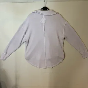 Aerie Lumberjane Waffle Polo Sweatshirt Size XS thumbnail 7