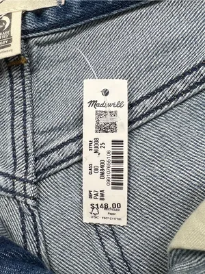 Madewell Superwide-Leg Jeans: Airy Denim Edition Size 25 NWT thumbnail 12
