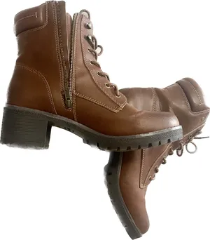 EastLand Brown Combat Boots thumbnail 7
