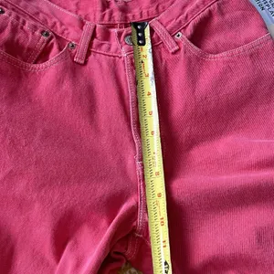 Vintage Women's Levi's Red Button Fly Made In USA Cotton Size 7M Rare Retro 90s thumbnail 10
