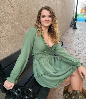 Altar'd State Dress Green thumbnail 2