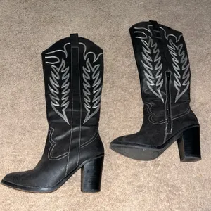 Altar'd State Tall black cowboy boots thumbnail 3
