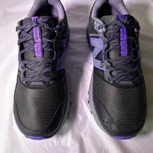 New Balance Women's Sneakers in Gray and Purple thumbnail 4