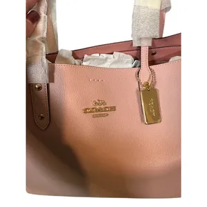 Coach Blush Pink Blossom Leather LTH Town Tote Bag Women NWT thumbnail 5