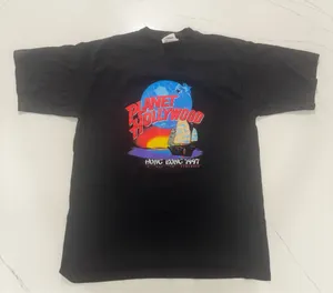 Vintage 1997 Planet Hollywood Hong Kong T Shirt L A Day To Remember 90s Tee thumbnail 1