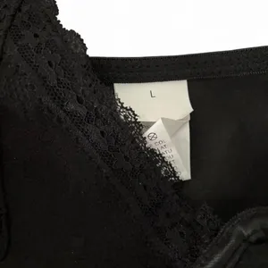 Black‎ lace corset top with adjustable straps unworn brand new size Large thumbnail 3