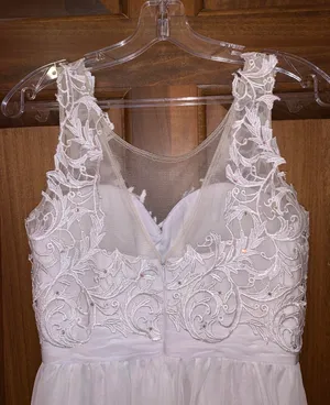 PromGirl Formal Homecoming Dress White thumbnail 3