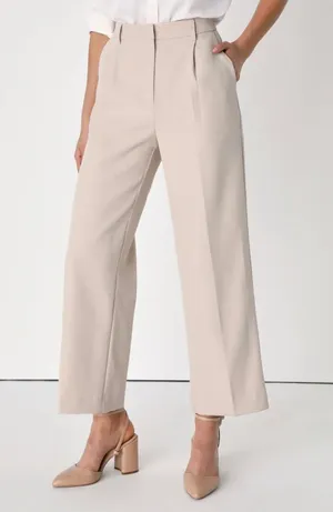 Lulus Beige Dress Pants thumbnail 2