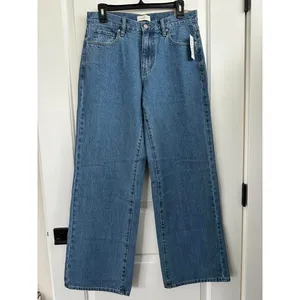 Pacsun Eco Medium Indigo Extreme Baggy Jeans NWT Parker Wrenlee Size 26 thumbnail 5