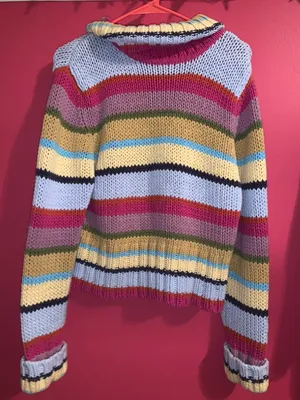 striped sweater Multi Size L thumbnail 2
