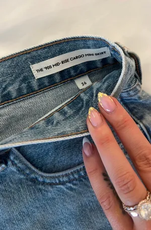 Aritzia Cargo Jean Skirt thumbnail 2