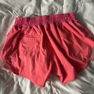 Lululemon Athletica Pink Athletic Shorts Lightweight Elastic Waist thumbnail 2