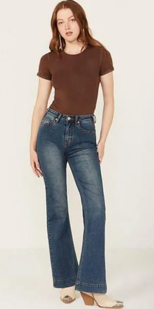 Rock & Roll Denim Jeans Blue Size 28 thumbnail 1