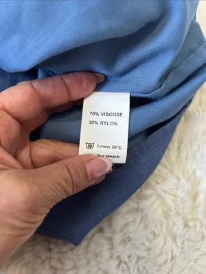 SNDYS x Revolve Blue Linen Mini Dress thumbnail 8