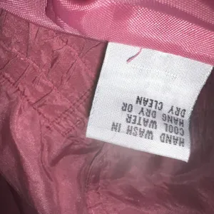 Vintage Malcolm Flowers Bomber Jacket Medium 100% Silk Fringe‎ Western Pink thumbnail 5