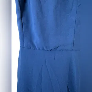 Lulus Navy Blue Strappy Mini Dress XS Fit Flare Wedding Guest Cocktail thumbnail 4