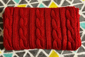 NWOT garage knit infinity scarf thumbnail 1