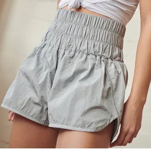Free People The Way Home Shorts in Arctic Mist Gray Medium thumbnail 1