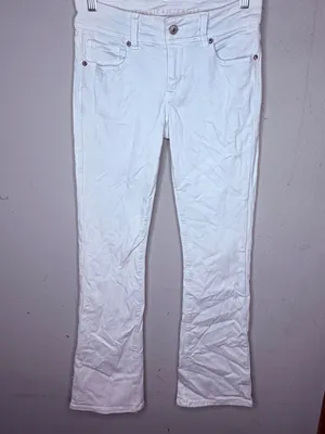 American Eagle White Jeans thumbnail 5