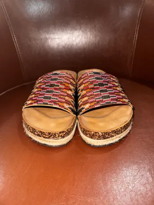 Nature Breeze Beaded Sandals Size 7 Great Condition thumbnail 2