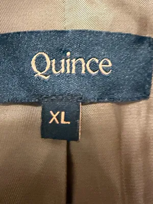Quince Italian Wool Double-Breasted Slouch Coat XL thumbnail 7