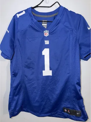 Nike New York Giants Blue NFL Jersey Size M thumbnail 1