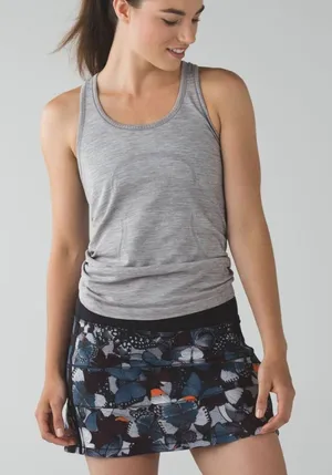 Lululemon Pace Rival Skirt Biggie So Fly Butterfly Pizzazz Print‎ Size 4 thumbnail 1