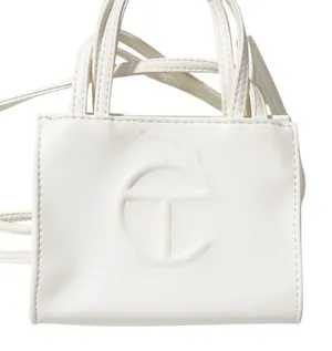Telfar White Mini Small Crossbody Bag Tote thumbnail 1