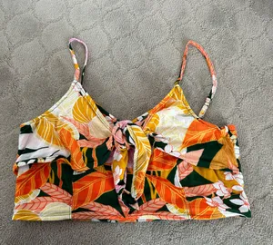 Aerie Tropical Crop Top thumbnail 1