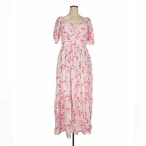 Arula Willow Pink Roses Maxi Dress NWT 1X thumbnail 5
