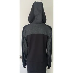 Xersion Black & Grey Colorblock Athletic Zip Up  thumbnail 6