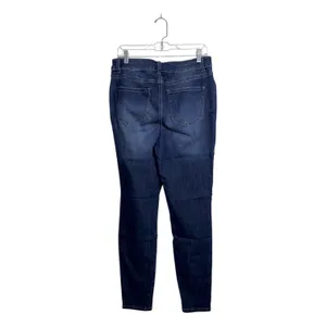 Maurices Everflex Super Skinny High Rise Jeans Dark Wash Button Fly thumbnail 6