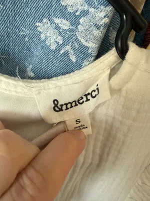 &merci White Mini Dress thumbnail 3