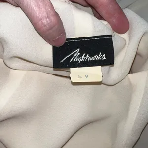 Elegant Vintage 1980s Nightworks Embroidered Mother of the Bride Dress! thumbnail 7