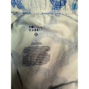Roller Rabbit for Target Blue Monkey Print Pajama Shorts Size L YPYLKY thumbnail 6