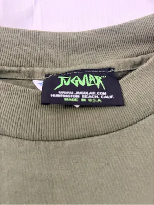 Jugular Olive Graphic Short Sleeve T-Shirt thumbnail 4