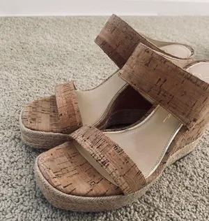 Jessica Simpson Saphita Espadrille Wedge Sandal,Tan Cork JS-SAPHITA thumbnail 9