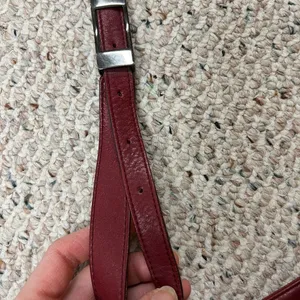 Giudi Vintage Italian Leather Red Bag thumbnail 10
