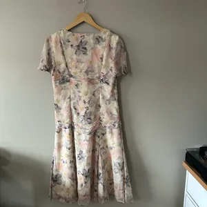 ECI New York Vintage Silk Drop Waist Dress Size 10 thumbnail 3