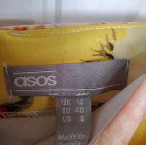 ASOS Floral Crop Top mini dress thumbnail 5