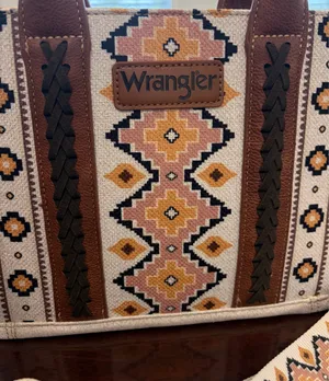 Wrangler Southwestern Crossbody Tote Bag thumbnail 6